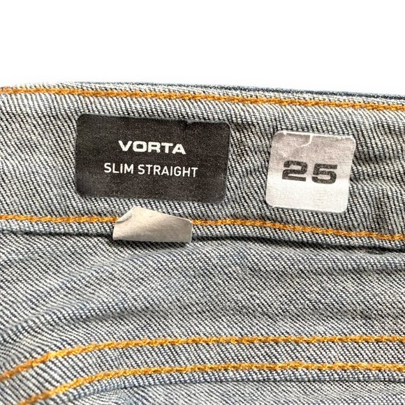 Volcom Boys Vorta Slim Straight Fit Denim Jeans - Size 25 - Picture 6 of 11